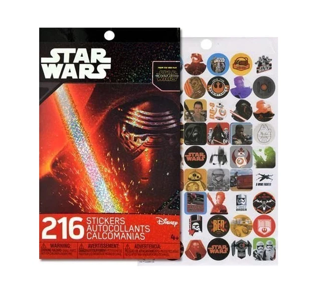 Star Wars Sticker Book with 4 Sticker Sheets