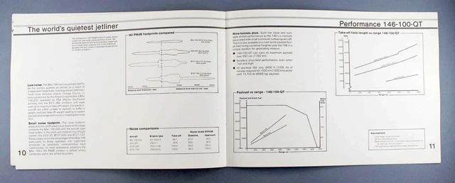 British Aerospace Bae 146 Quiet Trader Manufacturers Sales Brochure 5