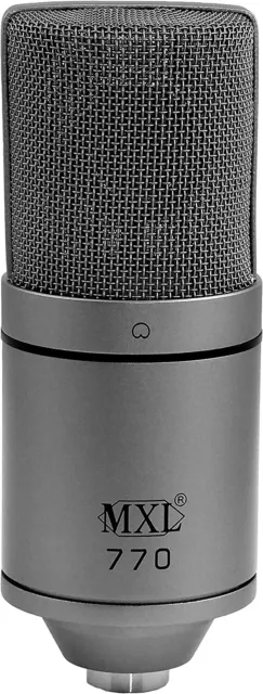 MXL 770 Gray Limited Edition Large Diaphragm Multipurpose Condenser Microphone--