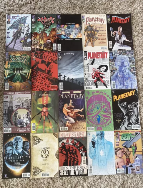 Planetary #1-6#9-13 #16,17#21-26 + Gen13 #33 Preview + Planetary Reader Ellis