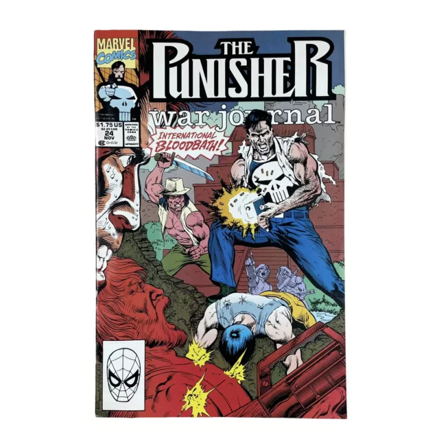 MARVEL comics the punisher volume 1 issue 24 vintage 1990 comic book VGC