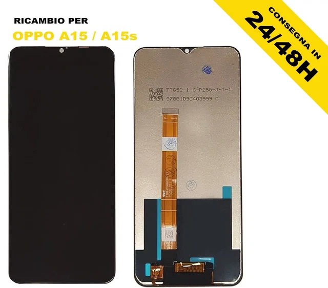 Kit écran LCD + Vitre Tactile Pour Oppo A15 CPH2185 - 6.52" Bleu - Avec Outils Et Colle - Neuf