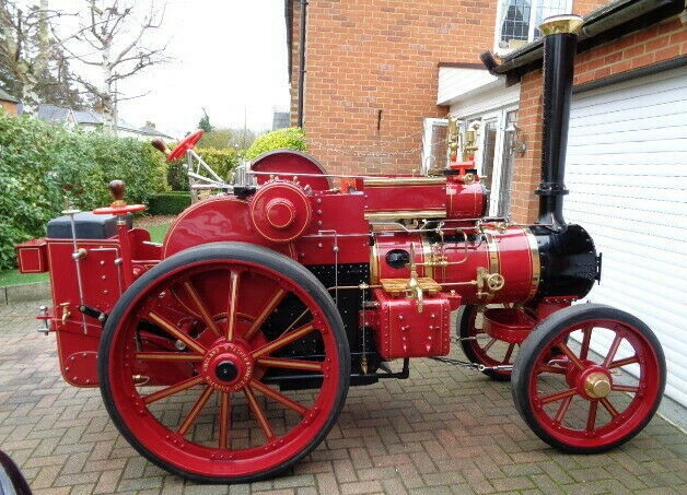 Tasker Traction Engine LIVE STEAM TRACTION Engine 9