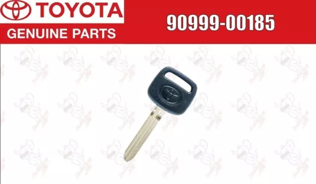 Toyota Nueva Llave Maestra En Blanco De Encendido Sin Chip Sin Cortar...