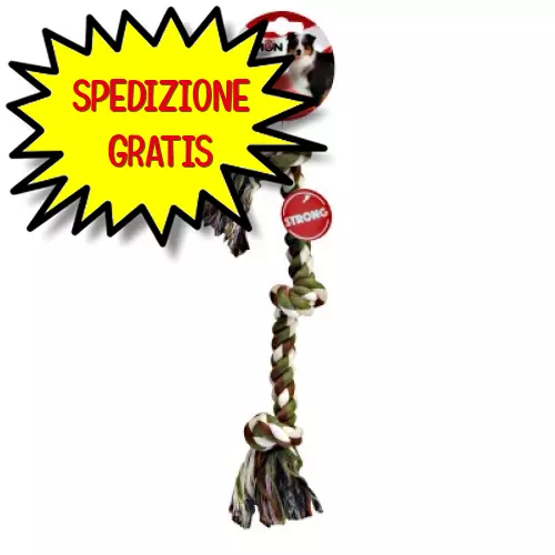 Camon Gioco Cane Cotonosso Con Triplo Nodo 32 Cm Ad072/A