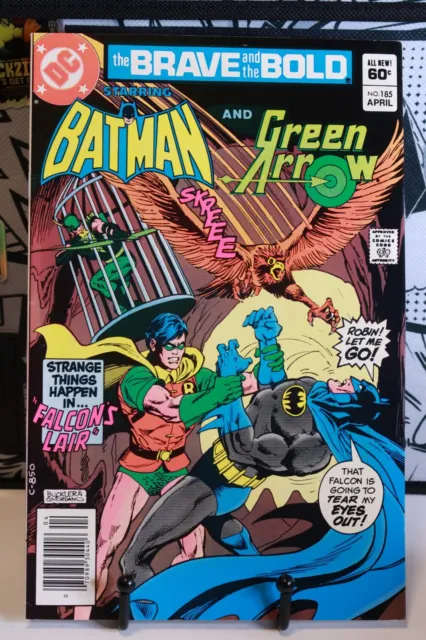 Brave And The Bold #185-1982 VF Penguin Green Arrow Batman Nemesis