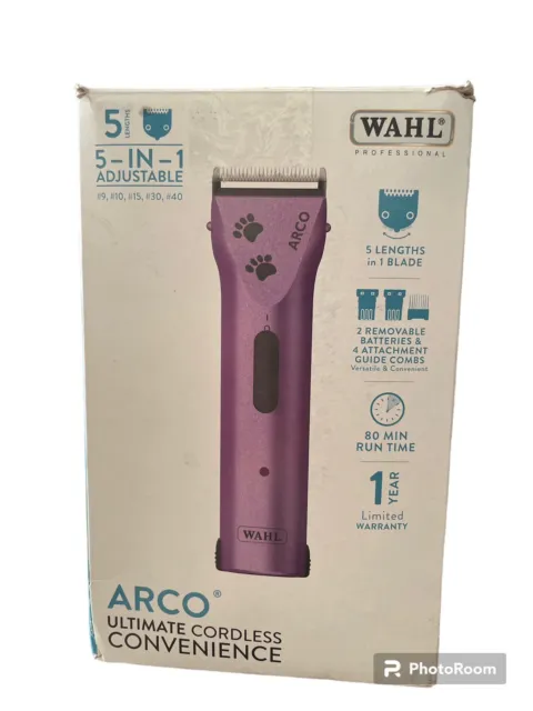 Wahl Professional Animal Arco Pet, Dog, Cat, and Horse Cordless Clipper Kit