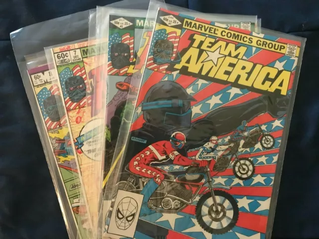 Team America (Marvel, 1,2,3,4,5,7,8,11 (Ghost Rider App.) F/VF