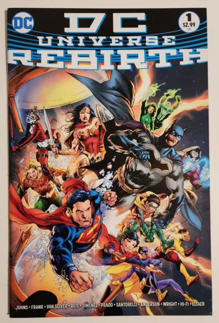 DC Universe: Rebirth #1 (2016, DC) VF- Ivan Reis Wraparound Variant