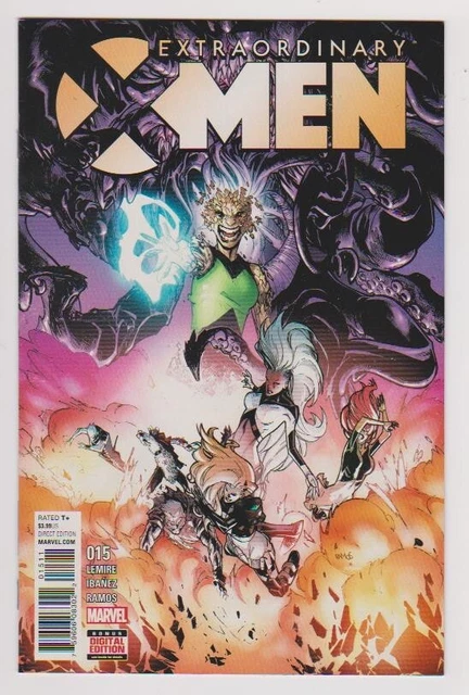 Extraordinary X-Men # 15 Versus Apocalypse 2016 L@@K Very Fine Plus