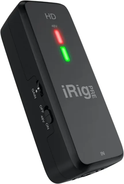 iRig Pre HD - Digital, high definition microphone interface NEU