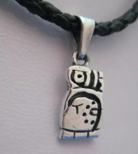 925 Mexican Silver Taxco Hand Made MAYAN ZODIAC CALENDAR Months Unisex Pendant