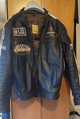Mens XXL Aviatrix Leather Jacket . Good condition