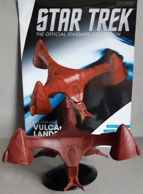 Vulkanisches Forschungsschiff T’Plana-Hath Modell EAGLEMOSS englisches Magazin