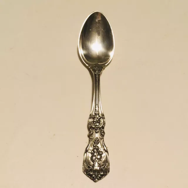 Reed & Barton Francis I Sterling Silver Demitasse Spoon 4 1/4” No Mono New Mark