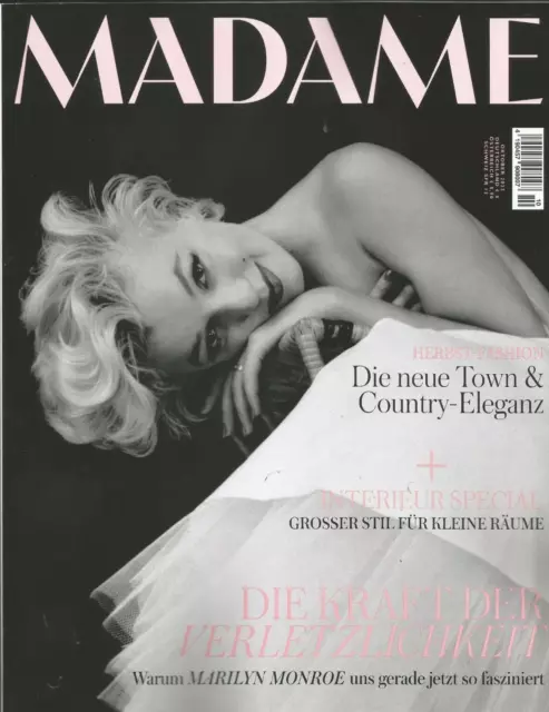 Madame, No. 10, Octobre 2022. Marilyn Monroe - un / Une Tendre Heldin