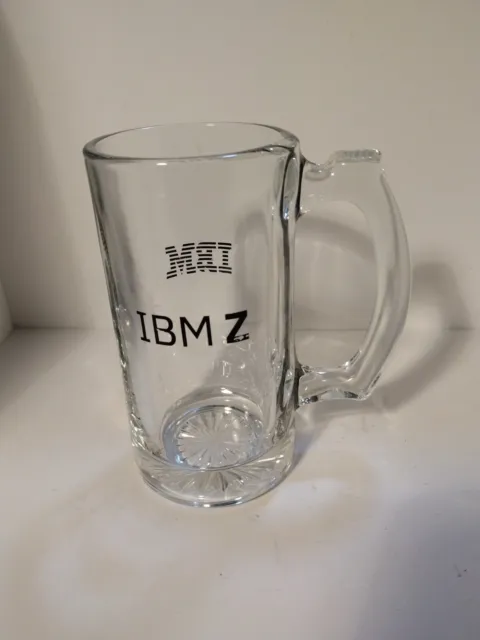 IBM Z Glass Beer Mug 12 oz 🖥️ 🍺