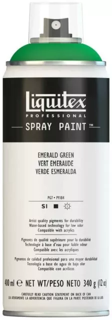 Liquitex Spray Paint 4450450 Emerald Green 400 ML