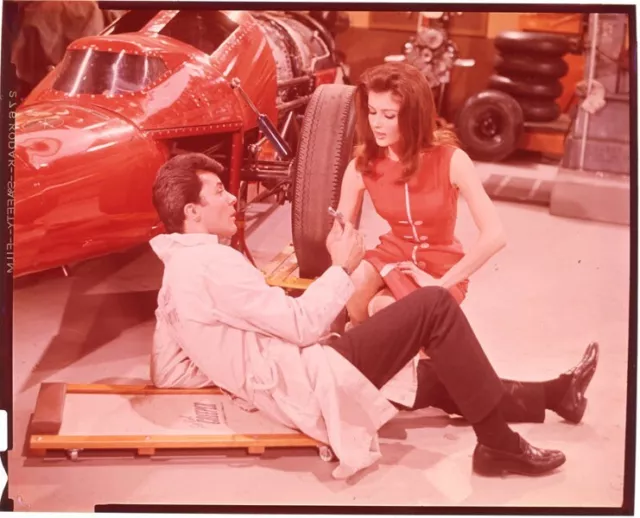 The Lively Set James Darren Pamela Tiffin Valkyrie Jet Car Original Transparency The Lively Set James Darren Pamela Tiffin Valkyrie Jet Car Original Transparency