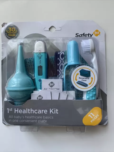 Safety 1st First 11-Piece Baby Healthcare Kit Turqouise New & Sealed Package