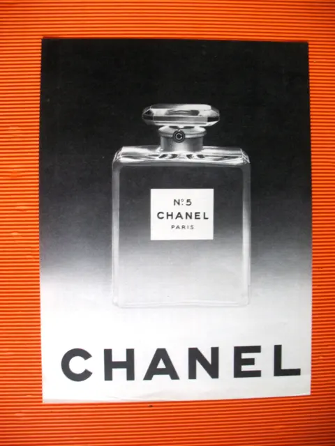Publicite De Presse Chanel N° 5 Parfum Paris French Ad 1959