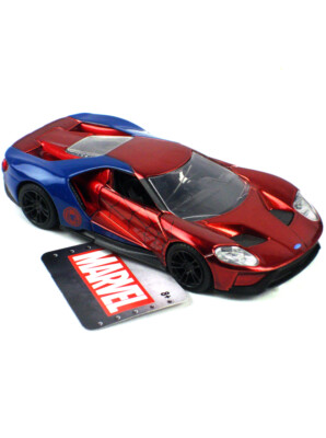marvel spider man 2017 ford gt