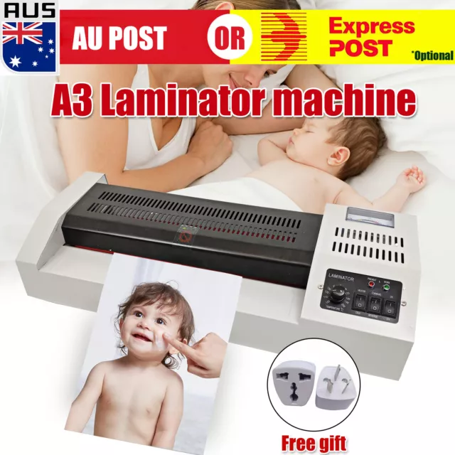 A3 A4 Laminating Laminator Machine Office Commercial Cold Hot Mounted Thermal O