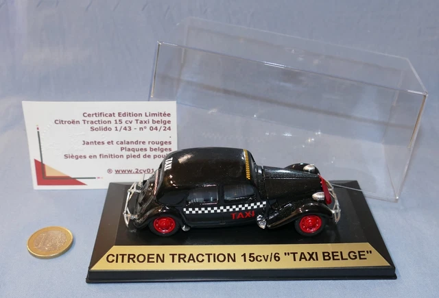 Modèle Réduit Voiture CITROEN TRACTION 15 SIX Berline Belge 1949 - 1:43 Universal Hobbies - Occasion