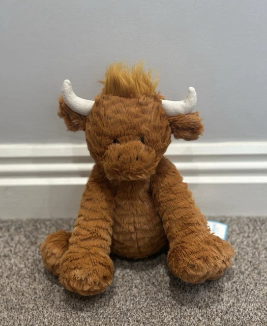 JELLYCAT FUDDLEWUDDLE HIGHLAND Cow BNWT £80.00 - PicClick UK