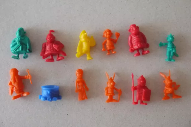 12x Asterix & Co Kaugummi Figuren  70er Jahre