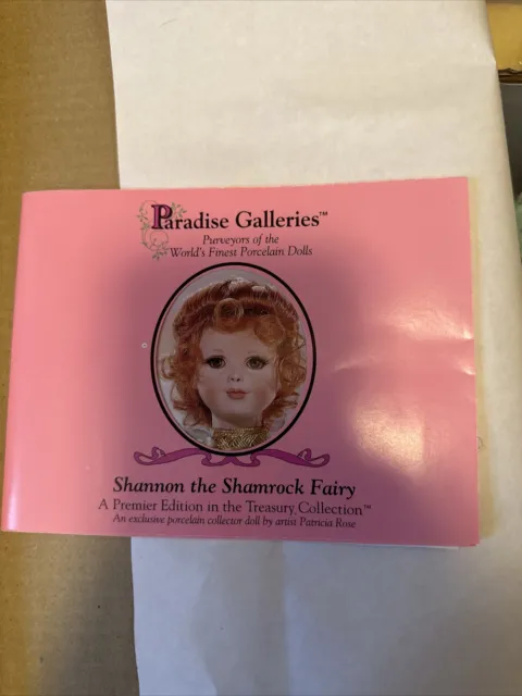 Shannon The Shamrock Fairy 15" Treasury Collection Paradise Galleries Doll 5
