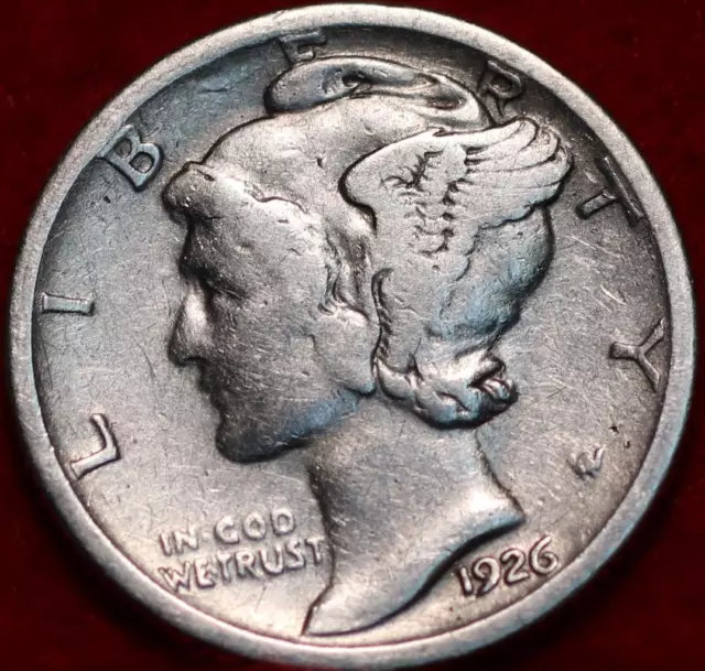 1926-S San Francisco Mint Silver Mercury Dime