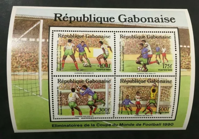 Timbre GABON Stamp - Yvert et Tellier Bloc n°59 n** Mnh (Z28)