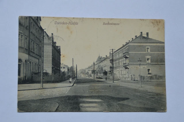 alt AK Rankestrasse Dresden Kaditz (06647)
