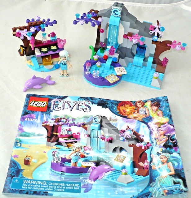 Lego Elves # 41072 Naida's Spa Secret Complete + Instructions