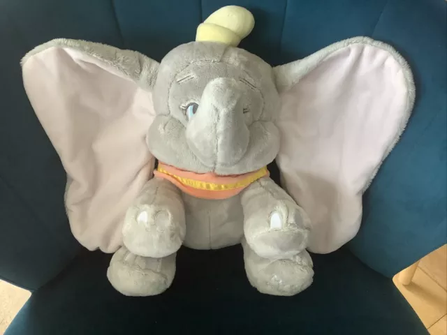 Primark My First Dumbo Disney Soft Toy Baby Crinkle Ears Plush Comforter