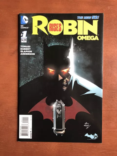 Robin Rises Omega #1 (2014) 9.2 NM DC Key Issue Comic Book Batman High Grade
