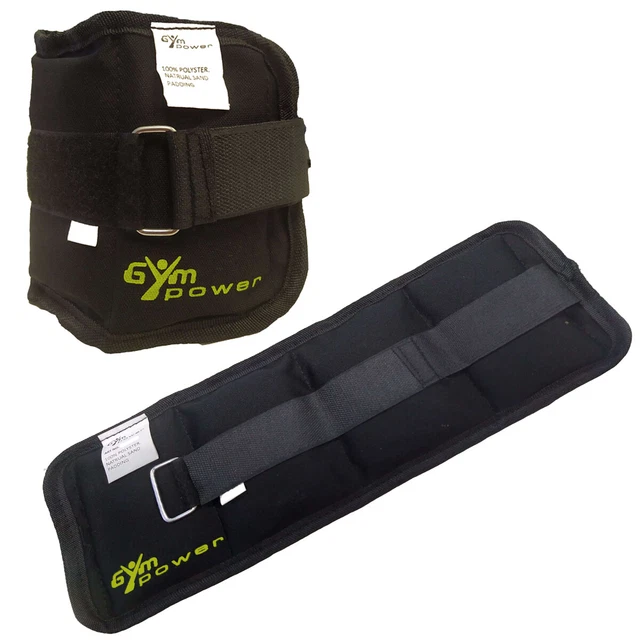 Cavigliere E Polsiere Appesantite Regolabili - Per Fitness, Yoga, Jogging, Palestra E Riabilitazione - Foto 6