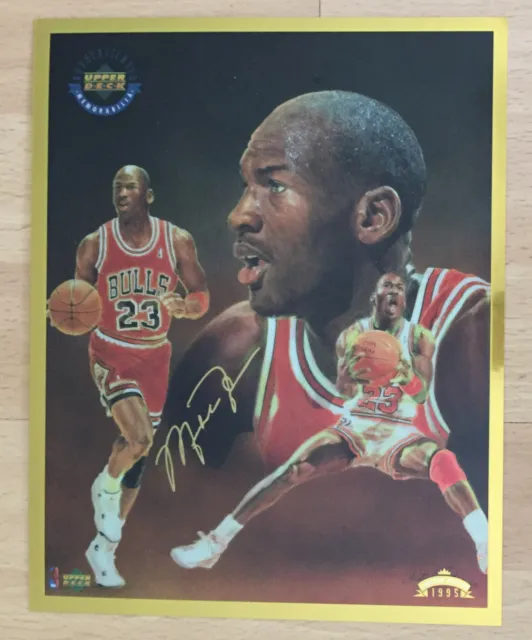 Michael Jordan Signed 1994 Salvino Figurine UPPERDECK AUTHENTICATED LEd  #126/368