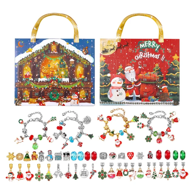 CHARM BRACELET ADVENT Calendar Christmas Advent Calendar Bracelet for
