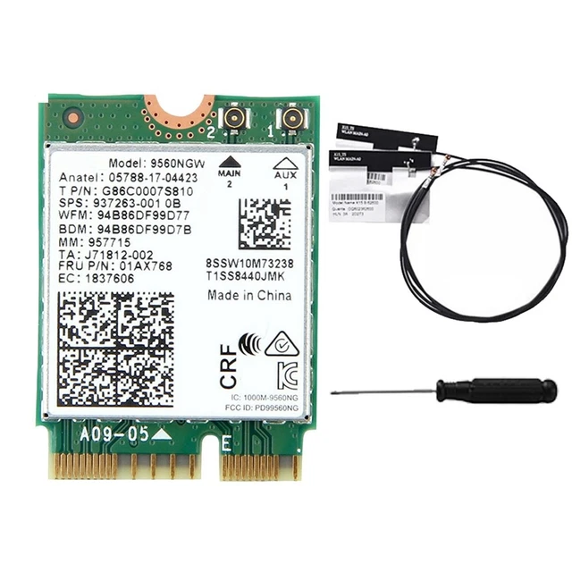 Carte Wi-Fi Intel 4965AG_MM2 Pour PC Portable - Testée Et Fonctionnelle, En Bon état