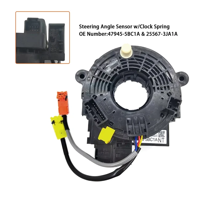 STEERING ANGLE SENSOR Assembly for 15-19 Infiniti Q50 Q60 QX80 Armada ...