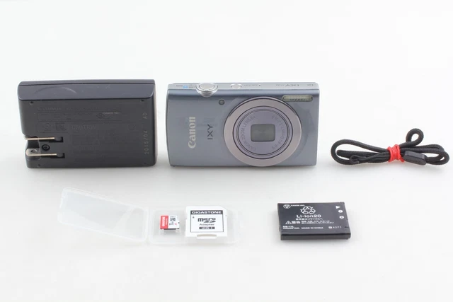 CANON DIGITAL CAMERA IXY150 Silver Optical 8x Zoom IXY150