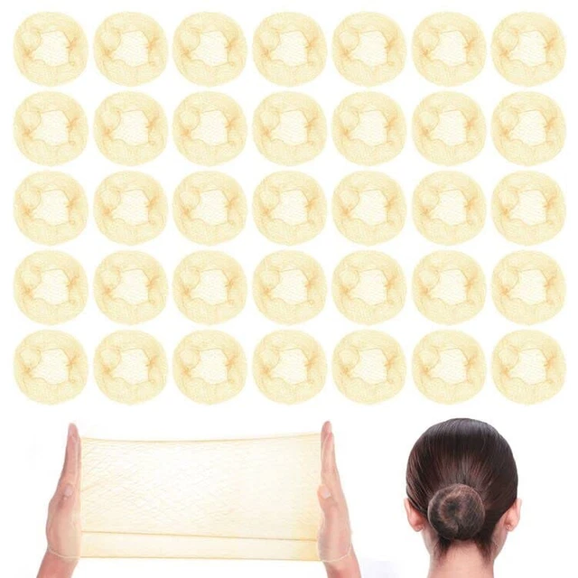 12er Set Diana Haarnetz grau Knotennetz Duttnetz extra fein feinmaschig NEU