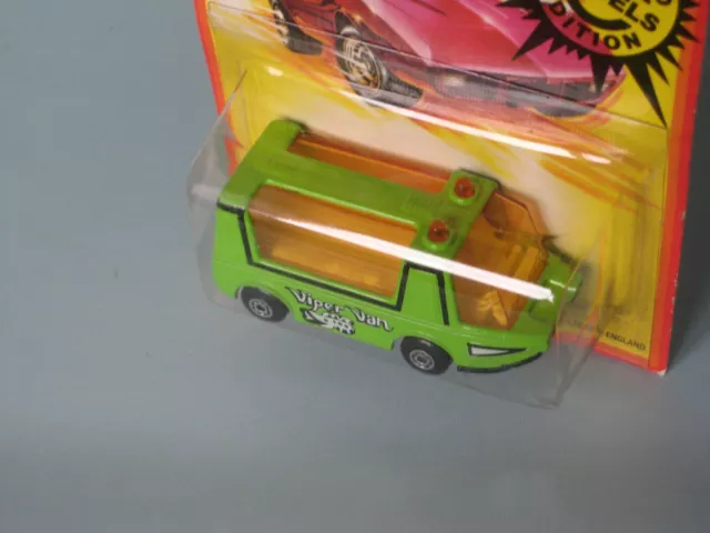 1980 LESNEY MATCHBOX #46 Viper Van Stretcha Fetcha Green Sealed