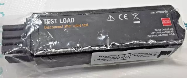 21330-001365 Physio-Control - Test Load W/Quik-Combo Therapy Cable - Sealed New