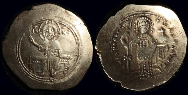 ANCIENT BYZANTINE Nicephorus III 1078-1081AD El Histamenon Nomisma (4.34g).