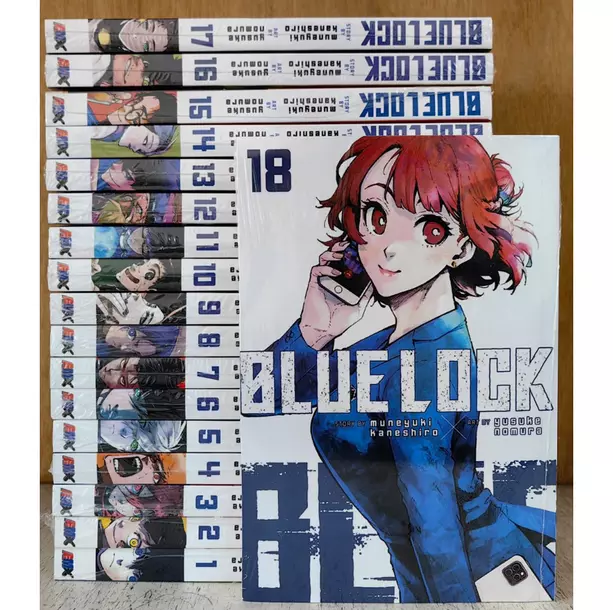 Blue Lock Vol 12 Yusuke Nomura Manga Set English Version Comics