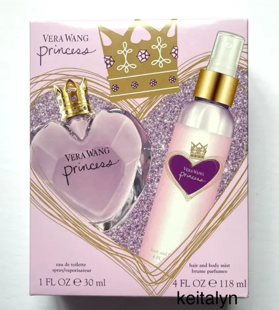 Vera Wang Princess 2 pc Gift Set Eau de Toilette Spray Women Perfume