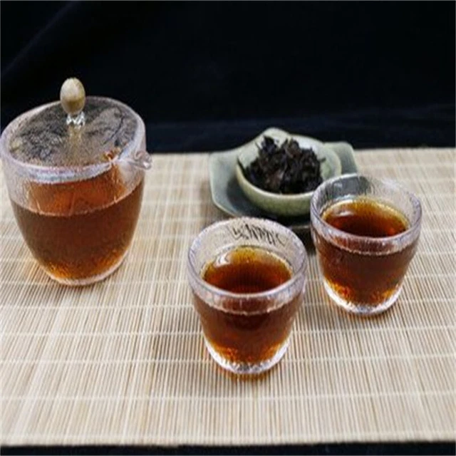 357g 2017 Menghai Scent of Time Ripe Puer Tea Golden Bud Shu Puerh Tea
